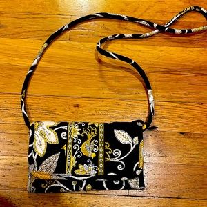 Vintage Vera Bradley Trifold Wallet Crossbody Handbag - Excellent Condition